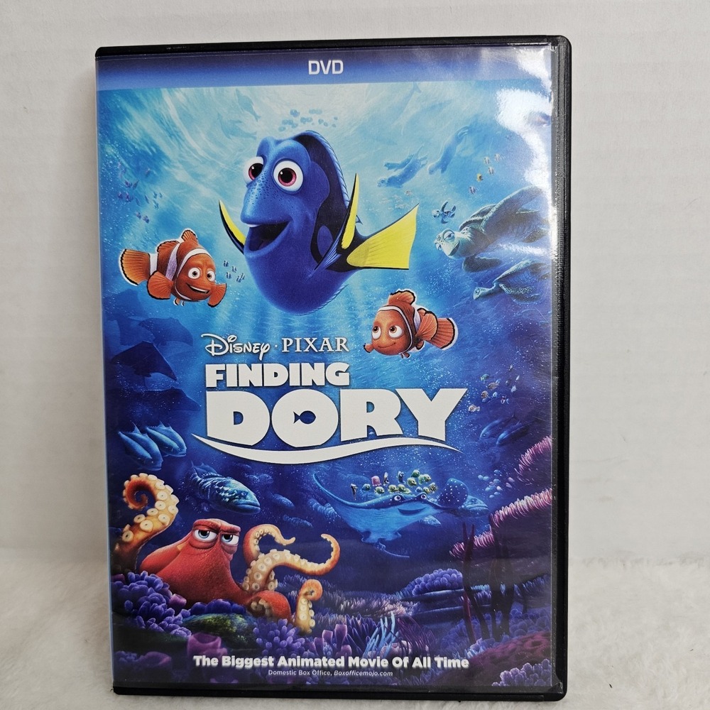Finding Dory (DVD, 2016) Disney Pixar Family Adventure Movie